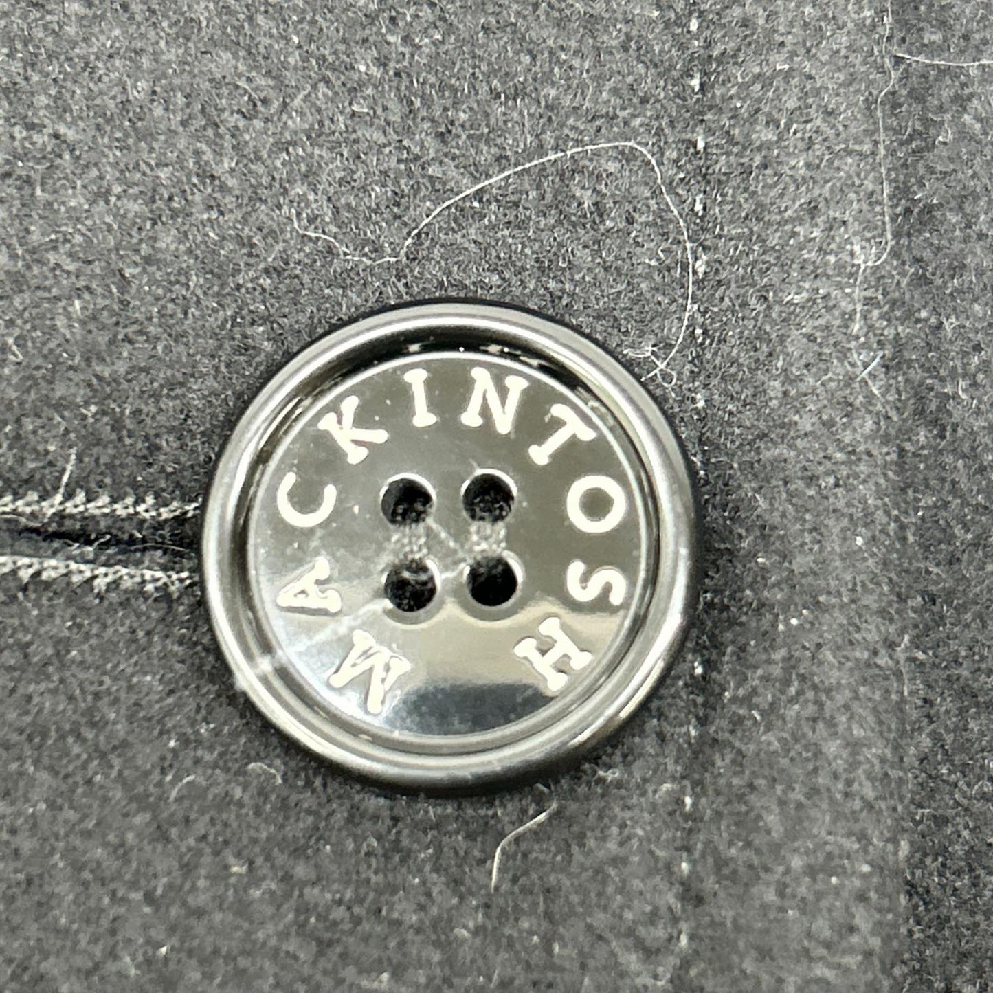 MACKINTOSH マッキントッシュ 23AW L232MO1130FL2K ブラック HUMBIE ステンカラーコート コート