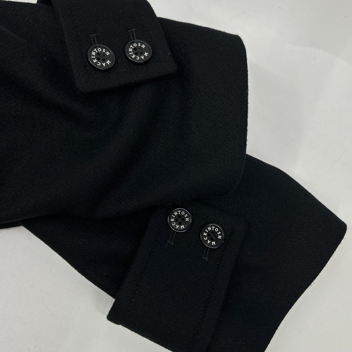 MACKINTOSH マッキントッシュ 23AW L232MO1130FL2K ブラック HUMBIE ステンカラーコート コート
