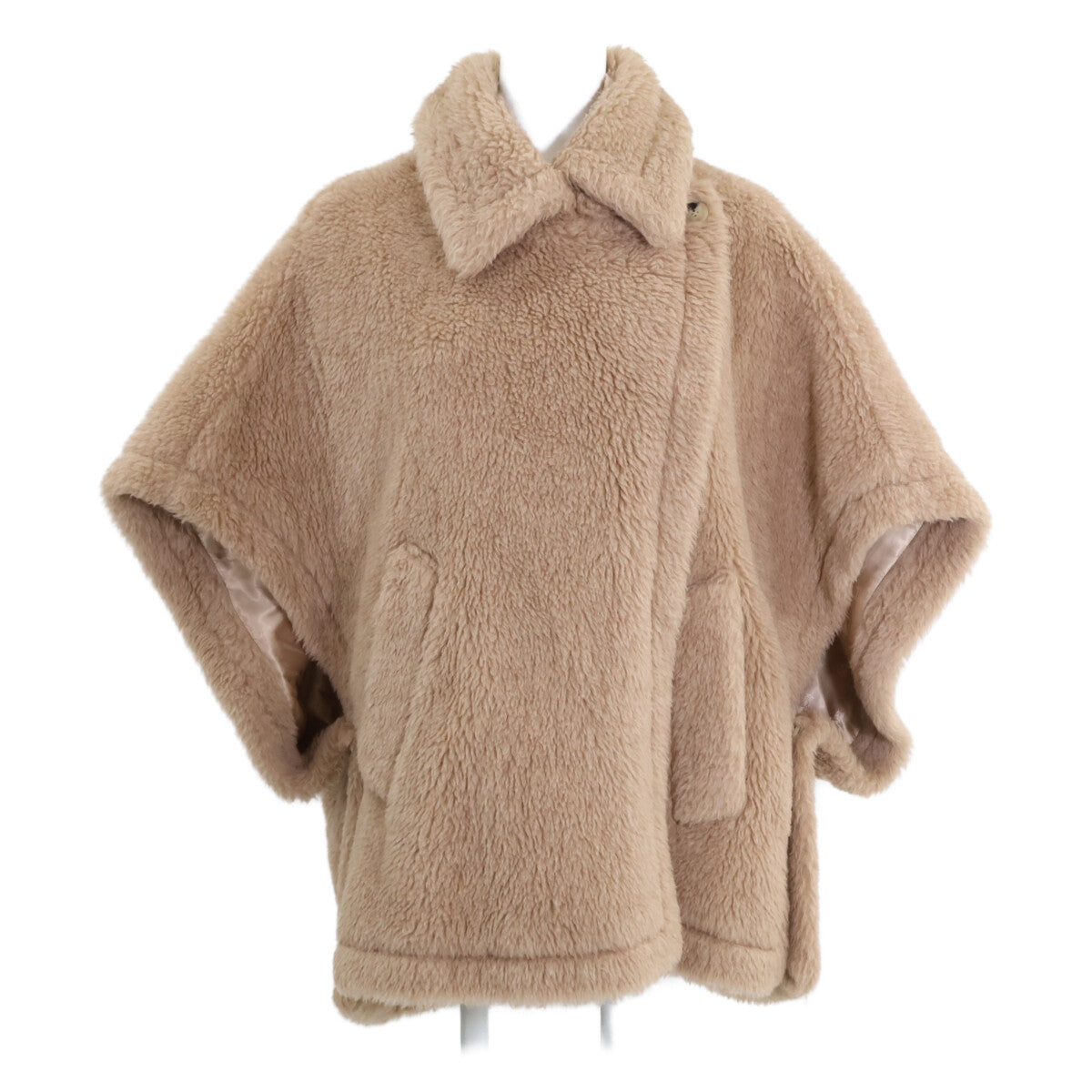 Max Mara マックスマーラ 23473620336 テディベア ケープ ポンチョ ケープ