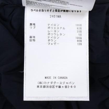 CANADA GOOSE カナダグース 2461MA ネイビー ロードス フーディー フュージョンフィット ダウンジャケット ジャケット