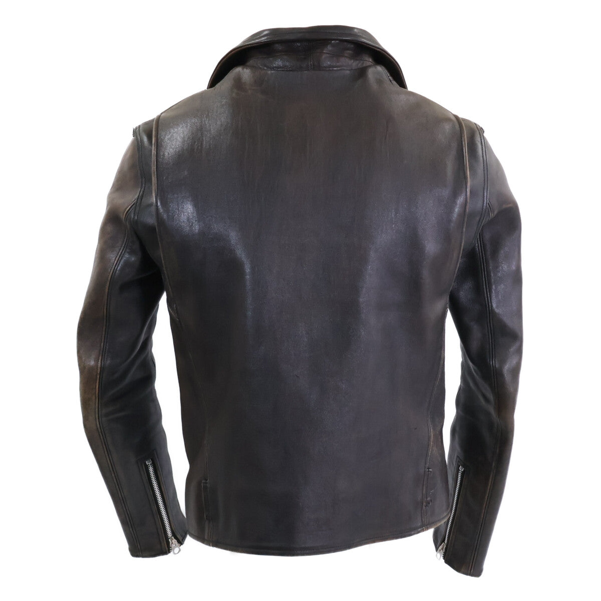 FINECREEKLEATHERS ファインクリークレザーズ ホースハイド レオン・ザ・ノースター フルベジタブルタンニン鞣し ダブルライダース ジャケット