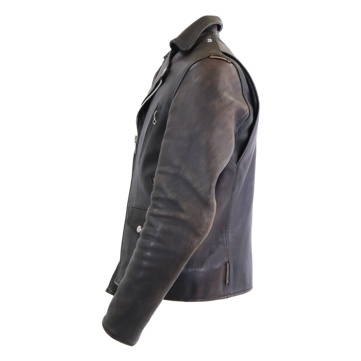 FINECREEKLEATHERS ファインクリークレザーズ ホースハイド レオン・ザ・ノースター フルベジタブルタンニン鞣し ダブルライダース ジャケット
