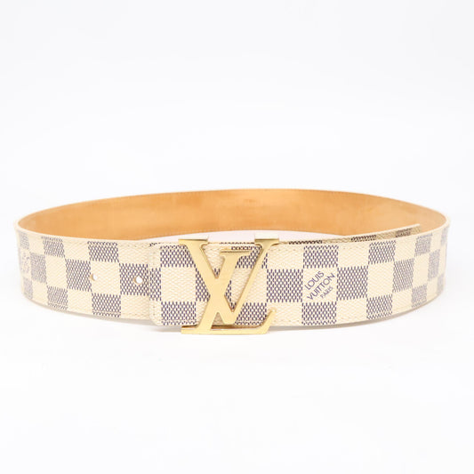 LOUIS VUITTON 路易威登 M9609 LV Initials Damier Azur 腰带