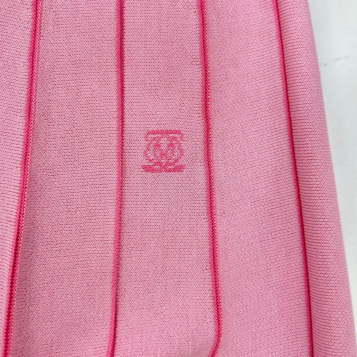 DRAWER Drawer Pink 6524-299-1404 18G Pleated Knit Skirt Skirt