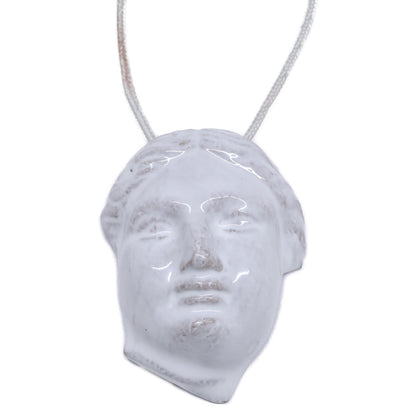 [Excellent Condition] PENBGN1 Baigneuse Face Top Cord Necklace for Women