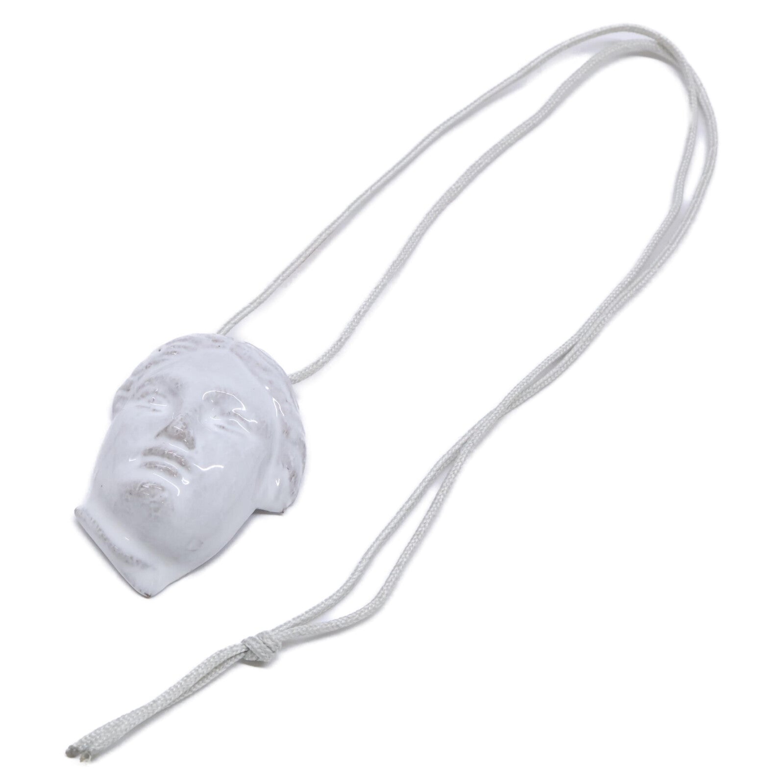 [Excellent Condition] PENBGN1 Baigneuse Face Top Cord Necklace for Women