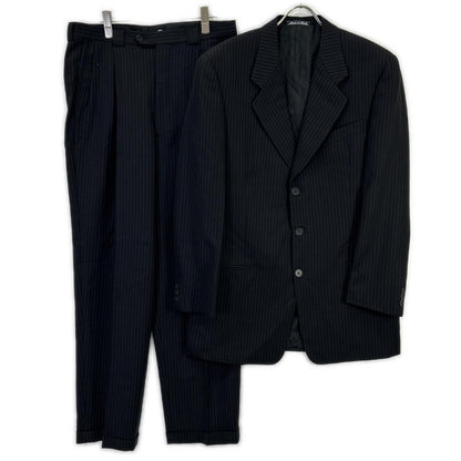 ARMANI COLLEZIONI 阿玛尼西服套装 黑色 4427/2 细条纹 西服套装