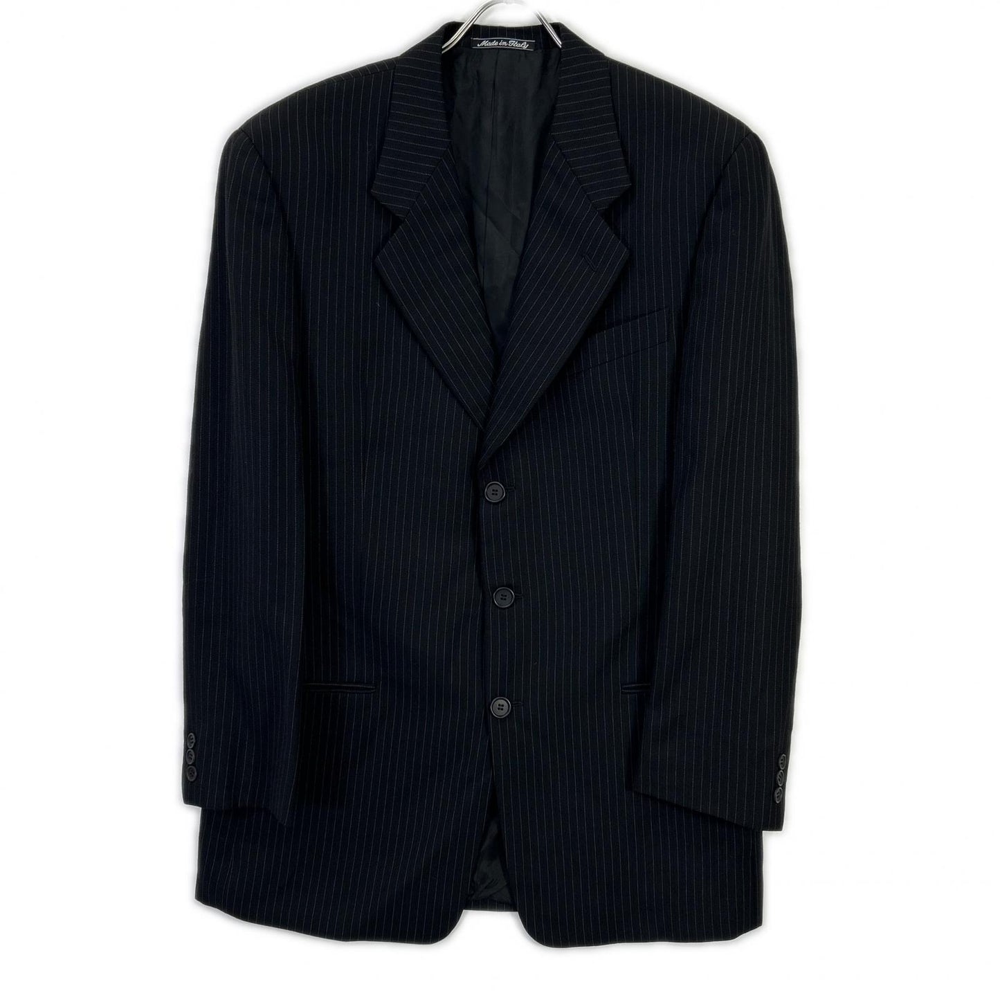 ARMANI COLLEZIONI 阿玛尼西服套装 黑色 4427/2 细条纹 西服套装