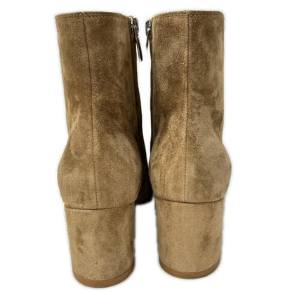 GIANVITOROSSI ジャンヴィトロッシ 【美品】G70510 MARGAUX MID BOOTIE スエード アンクルブーツ シューズ