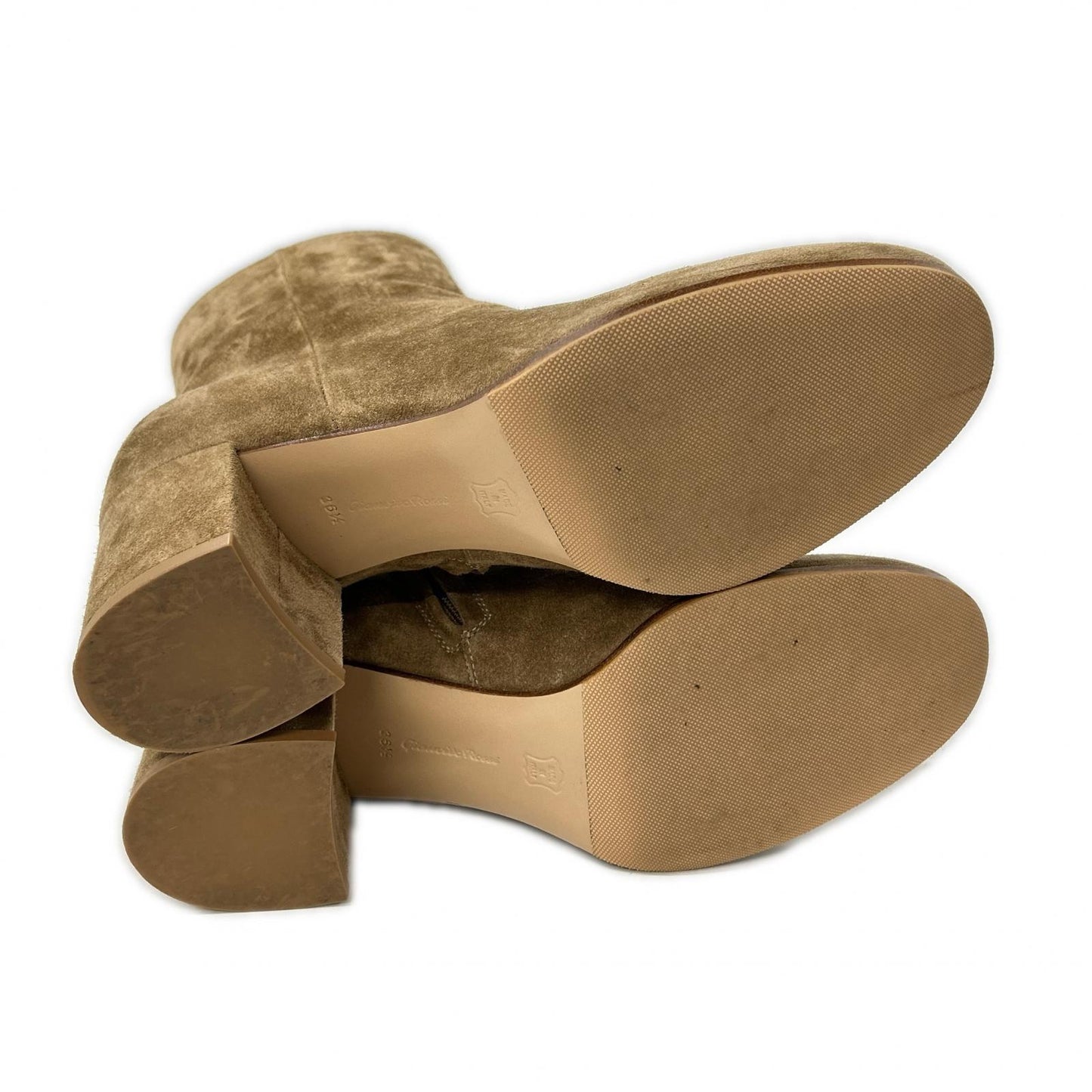 【美品】G70510 MARGAUX MID BOOTIE スエード アンクルブーツ シューズ 36 1/2 レディース