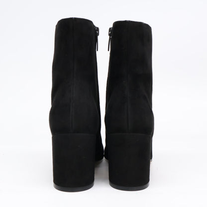 GIANVITOROSSI ジャンヴィトロッシ 【新品同様】G70510 MARGAUX MID BOOTIE スエード ヒールブーツ シューズ