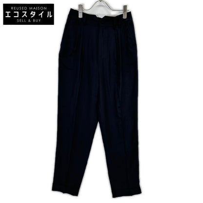 Black 776774 Mulberry Silk Tapered Pants Bottoms 5 Women's