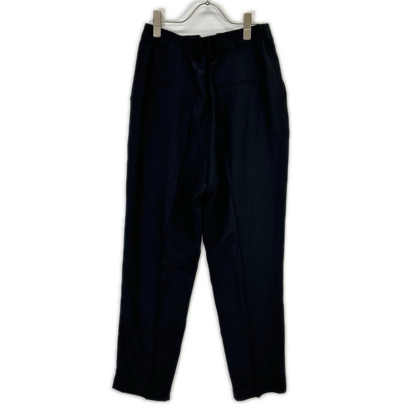 Black 776774 Mulberry Silk Tapered Pants Bottoms 5 Women's
