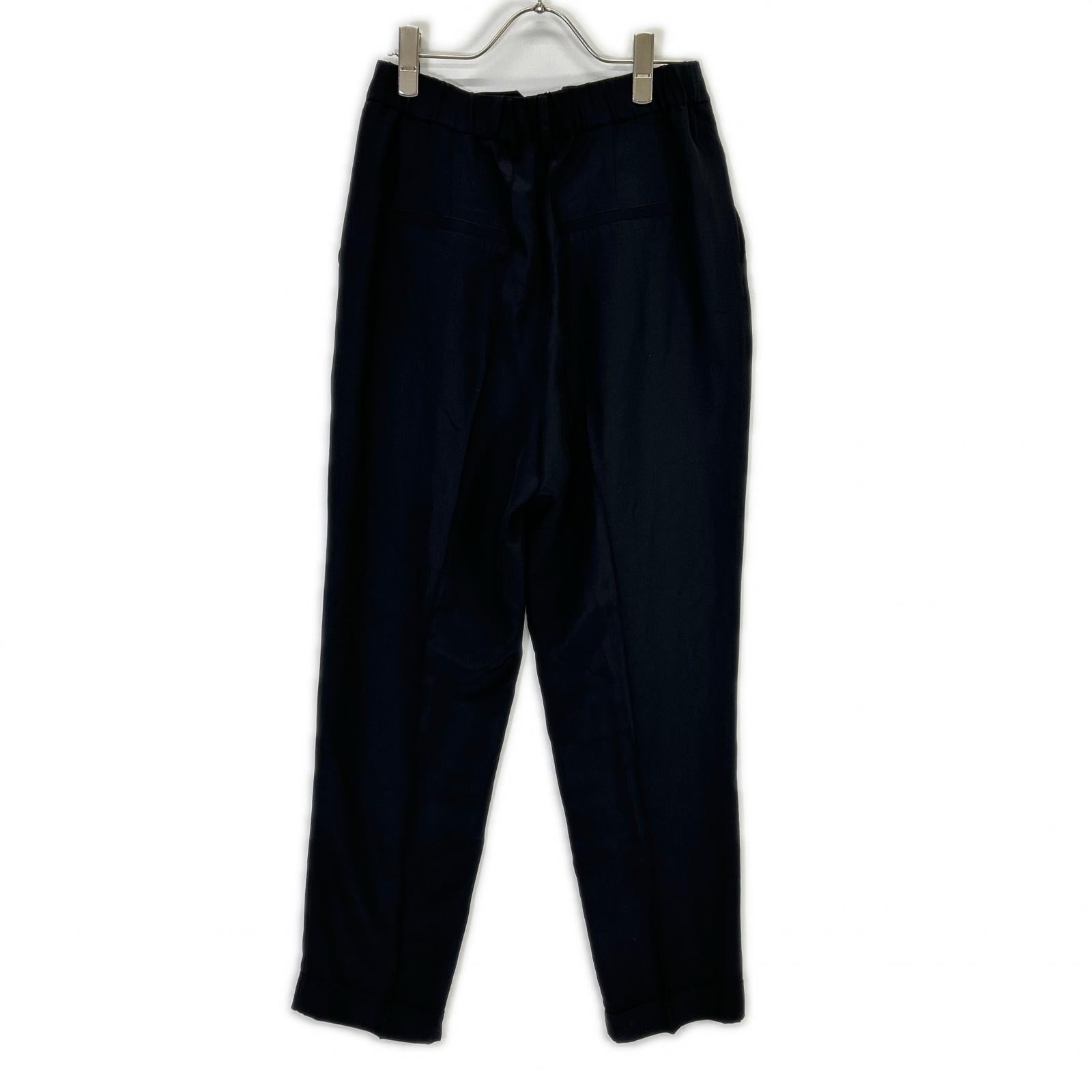 Black 776774 Mulberry Silk Tapered Pants Bottoms 5 Women's