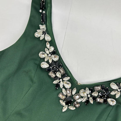 Kate spade Kate Spade KA411C021 Green Embellished Faille Grace Dress Dress
