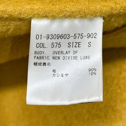 01-9309603 黄色 NEW DIVIDE LUXE OVERLAY DF 羊绒混纺大衣 S 女式