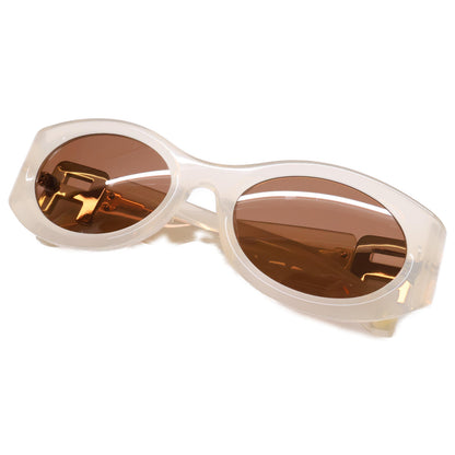 BERI003 6260 GOGELEN Oval Sunglasses 55□21-145 Men's