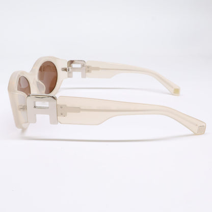 BERI003 6260 GOGELEN Oval Sunglasses 55□21-145 Men's