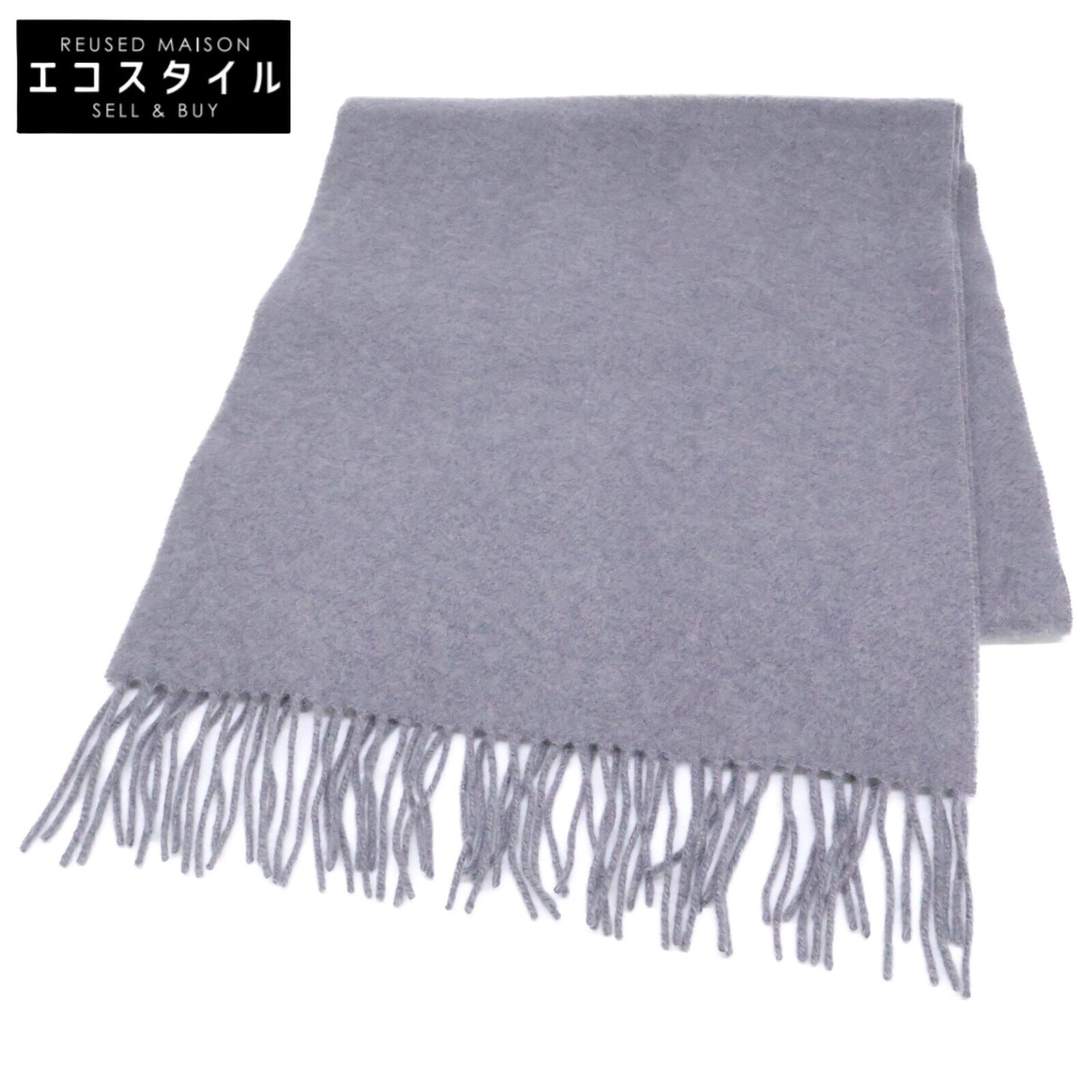 Theory Theory 【美品】02-5460605-038-990 CASHMERE SCARF WVN 羊绒 流苏 围巾