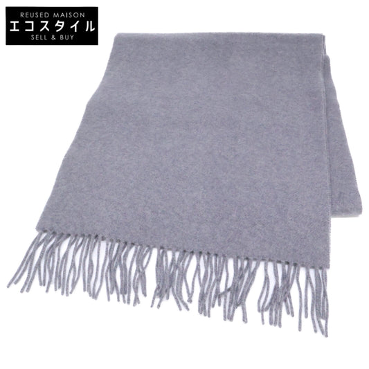 Theory セオリー 【美品】02-5460605-038-990 CASHMERE SCARF WVN カシミヤ フリンジ マフラー