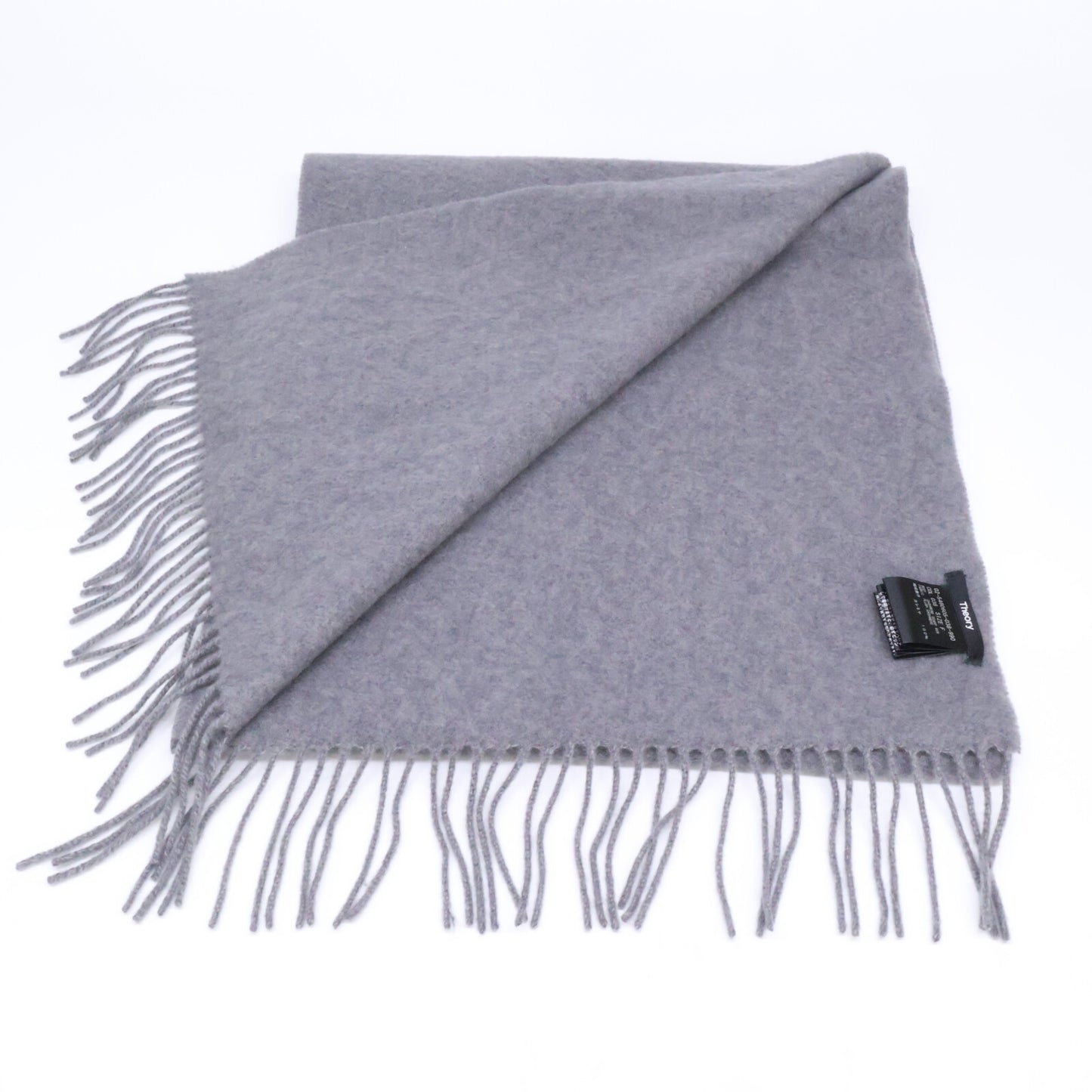 Theory Theory 【美品】02-5460605-038-990 CASHMERE SCARF WVN 羊绒 流苏 围巾
