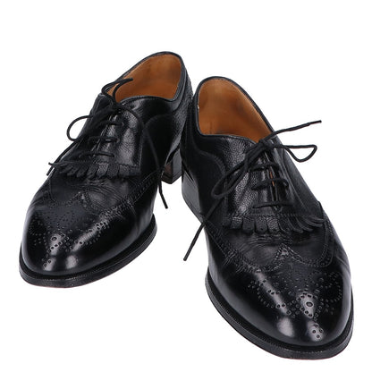 10305 Wingtip Kiltie Leather Shoes 7 1/2 Men's