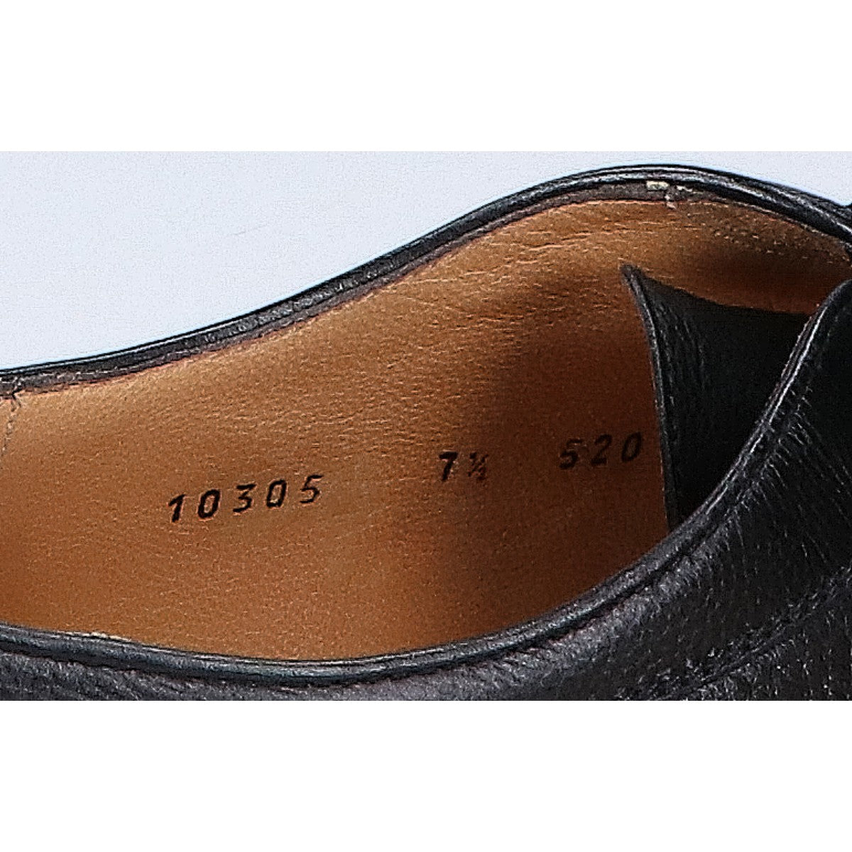 10305 Wingtip Kiltie Leather Shoes 7 1/2 Men's