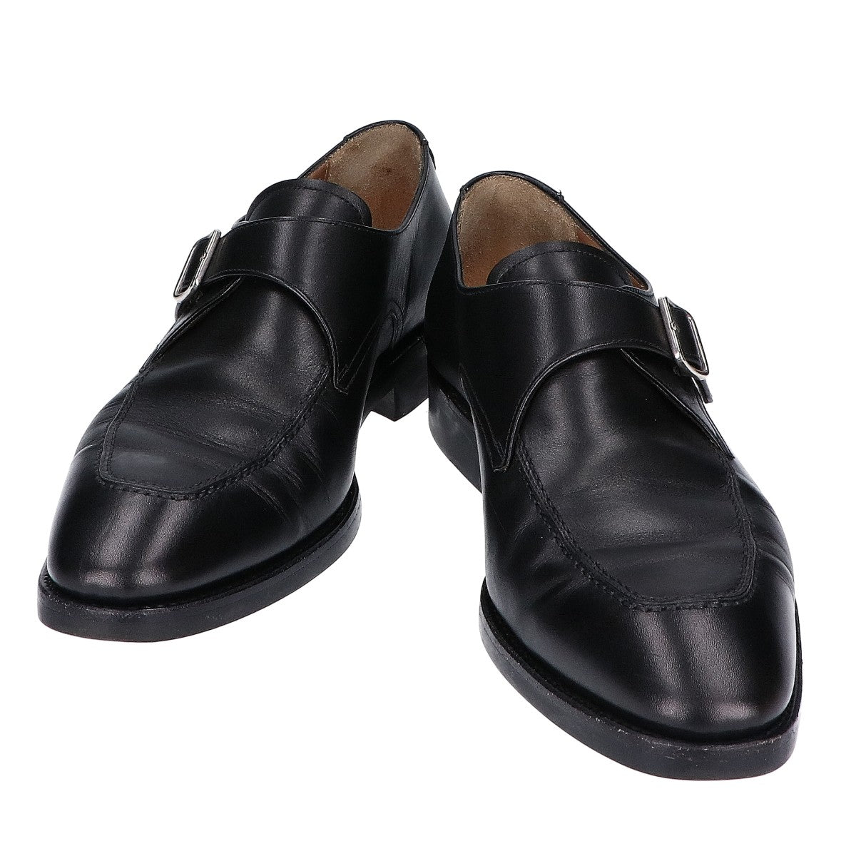 YANKO ヤンコ 【美品】114376 シングルモンクストラップ Uチップ シューズ シューズ
