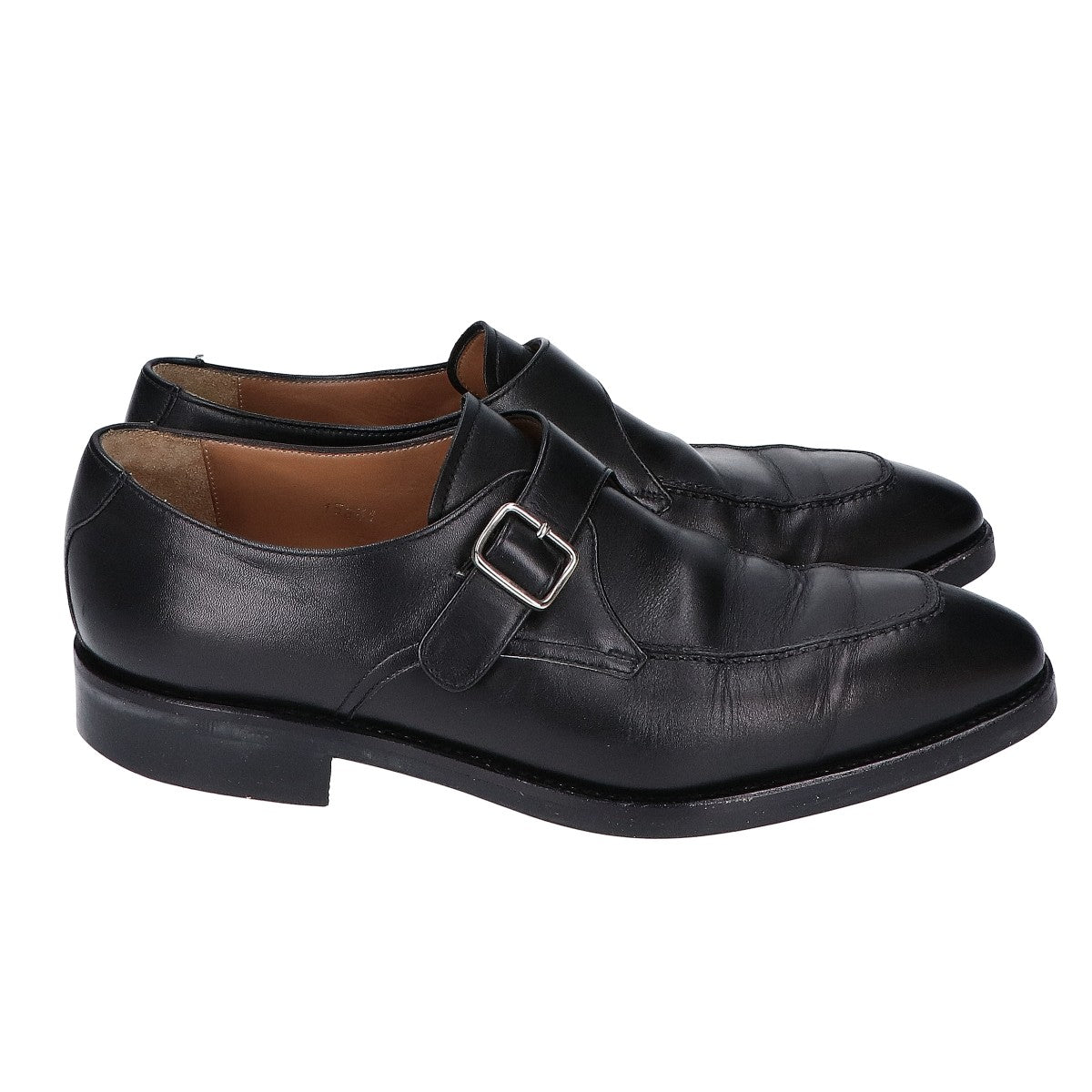 YANKO ヤンコ 【美品】114376 シングルモンクストラップ Uチップ シューズ シューズ