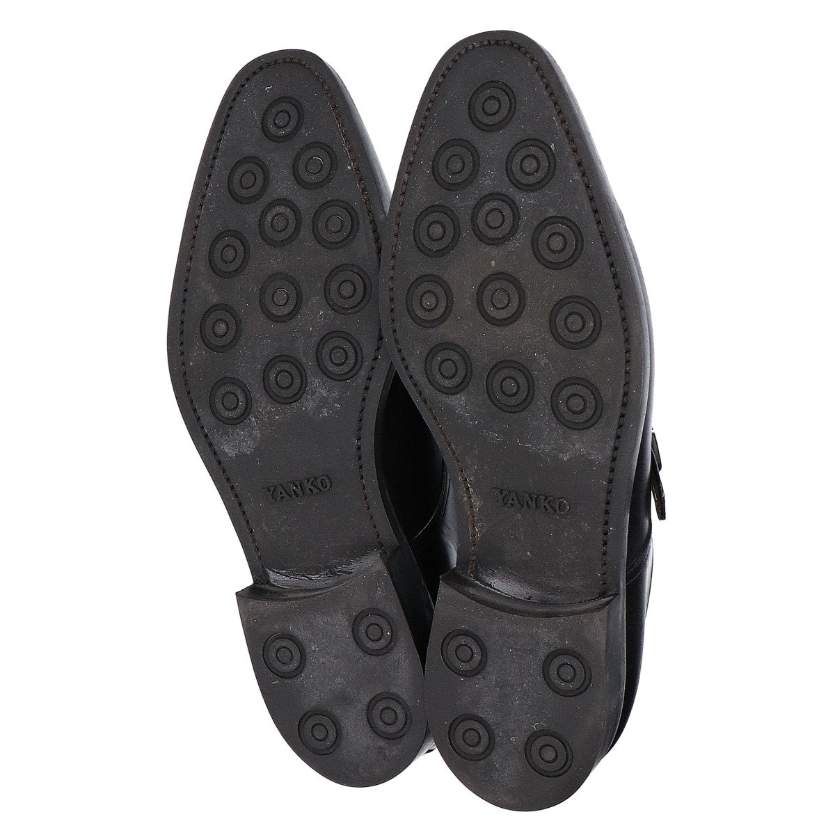 YANKO ヤンコ 【美品】114376 シングルモンクストラップ Uチップ シューズ シューズ