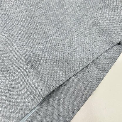 INED 71-11114001 Blue Belted Linen Raglan Coat