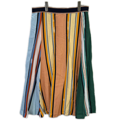 Paul Smith PUXM 075S 342 Multi-Color Stripe Skirt