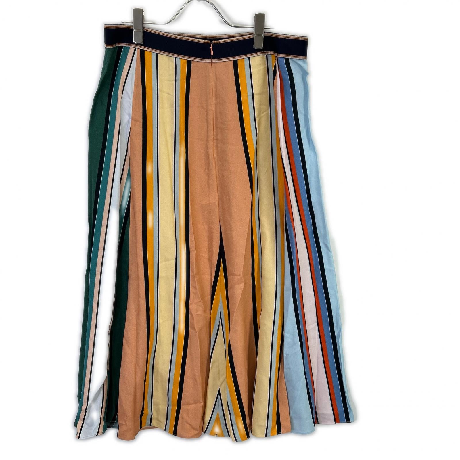 Paul Smith PUXM 075S 342 Multi-Color Stripe Skirt