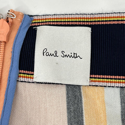 Paul Smith PUXM 075S 342 Multi-Color Stripe Skirt