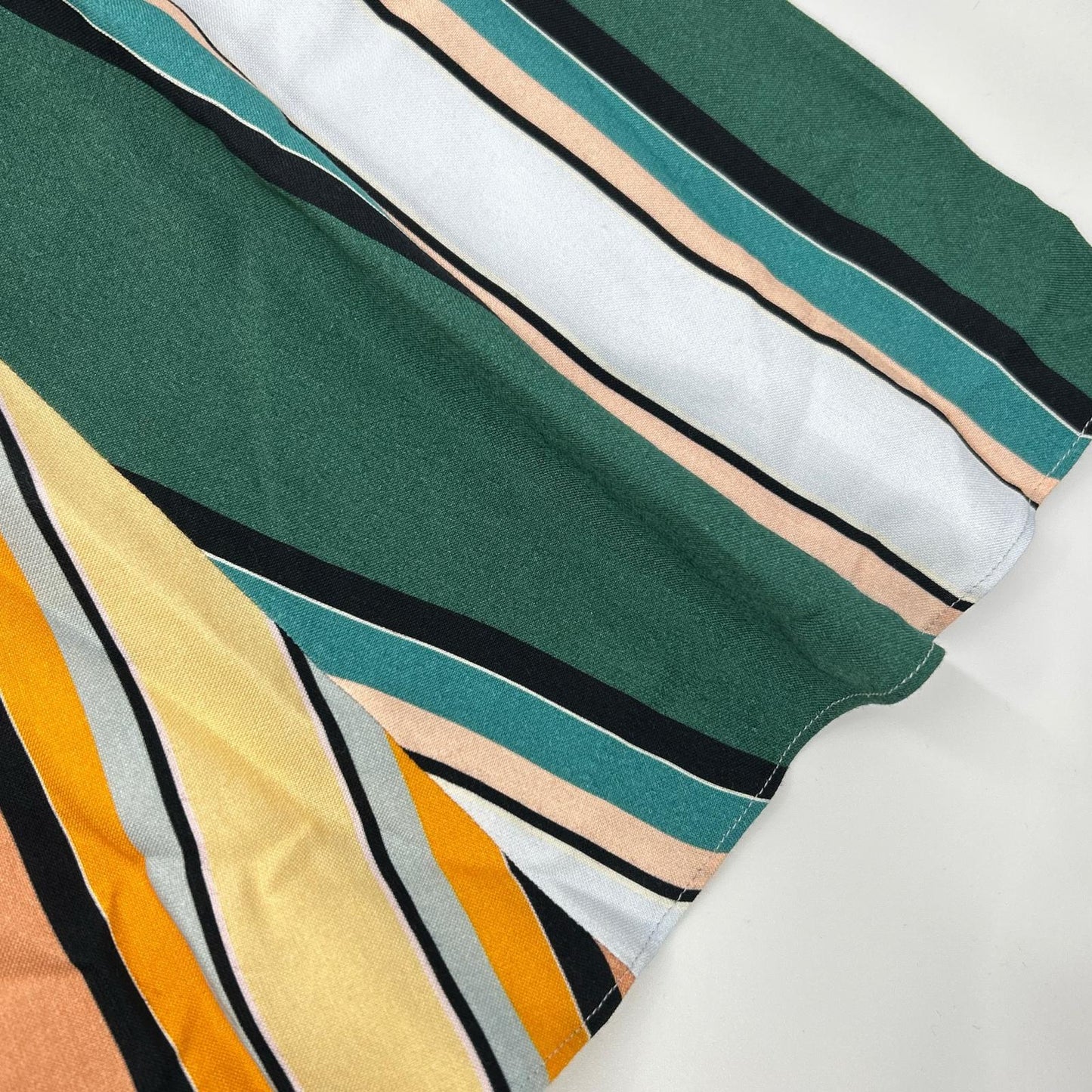 Paul Smith PUXM 075S 342 Multi-Color Stripe Skirt