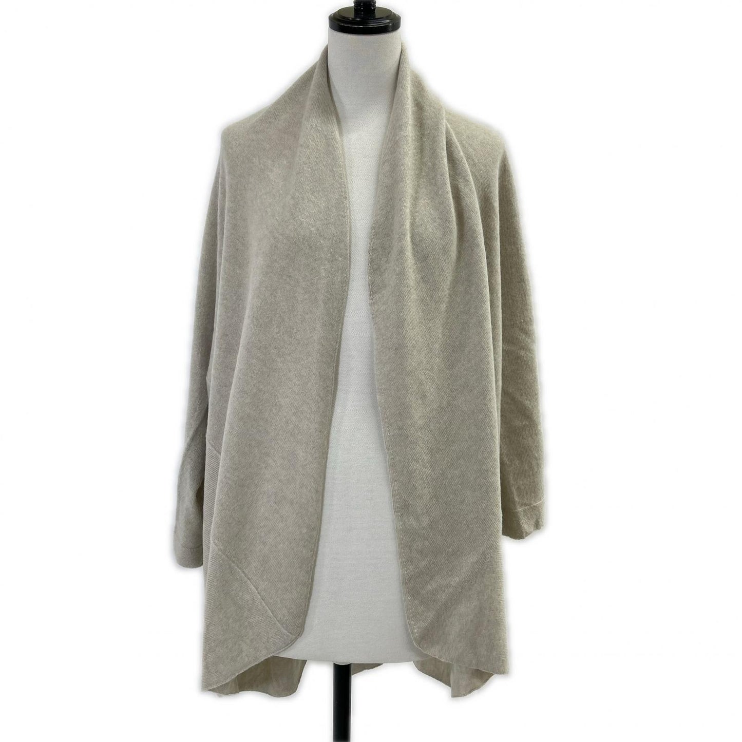 Itoori FUJI 13IT-PC2008 Gray Cashmere Cardigan Poncho Top F Women's