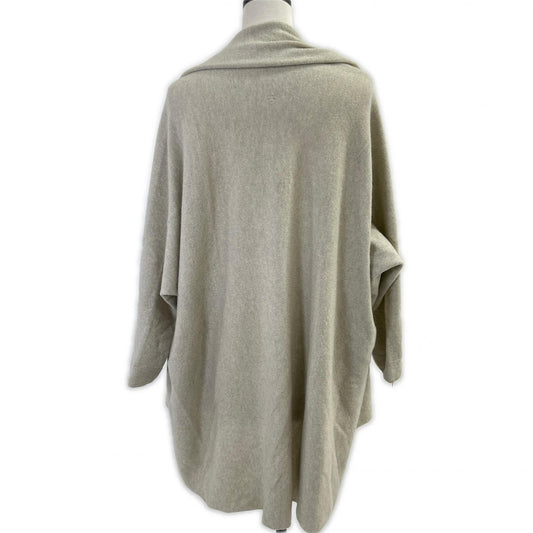 Itoori FUJI 13IT-PC2008 Gray Cashmere Cardigan Poncho Top F Women's