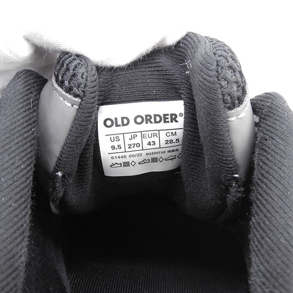 OLD ORDER オールドオーダー 美品 TURBO GT スニーカー シューズ メンズ ブラック 27cm 02320710 シューズ