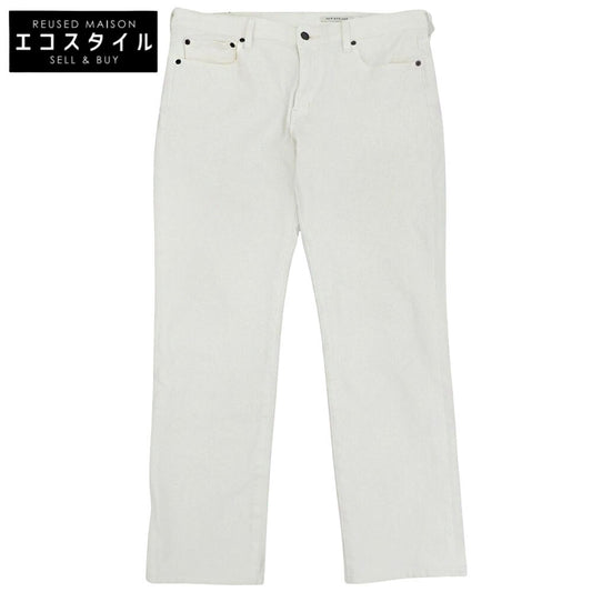 JOSEPHABBOUD ジョセフアブード 美品 ストレッチ デニム パンツ ボトムス メンズ ホワイト 36 ボトムス