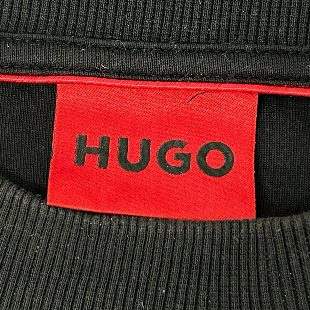 HUGOBOSS ヒューゴボス 10230399 ブラック Diombo ロゴ スウェットトレーナー トップス