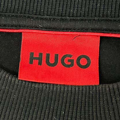 HUGOBOSS ヒューゴボス 10230399 ブラック Diombo ロゴ スウェットトレーナー トップス