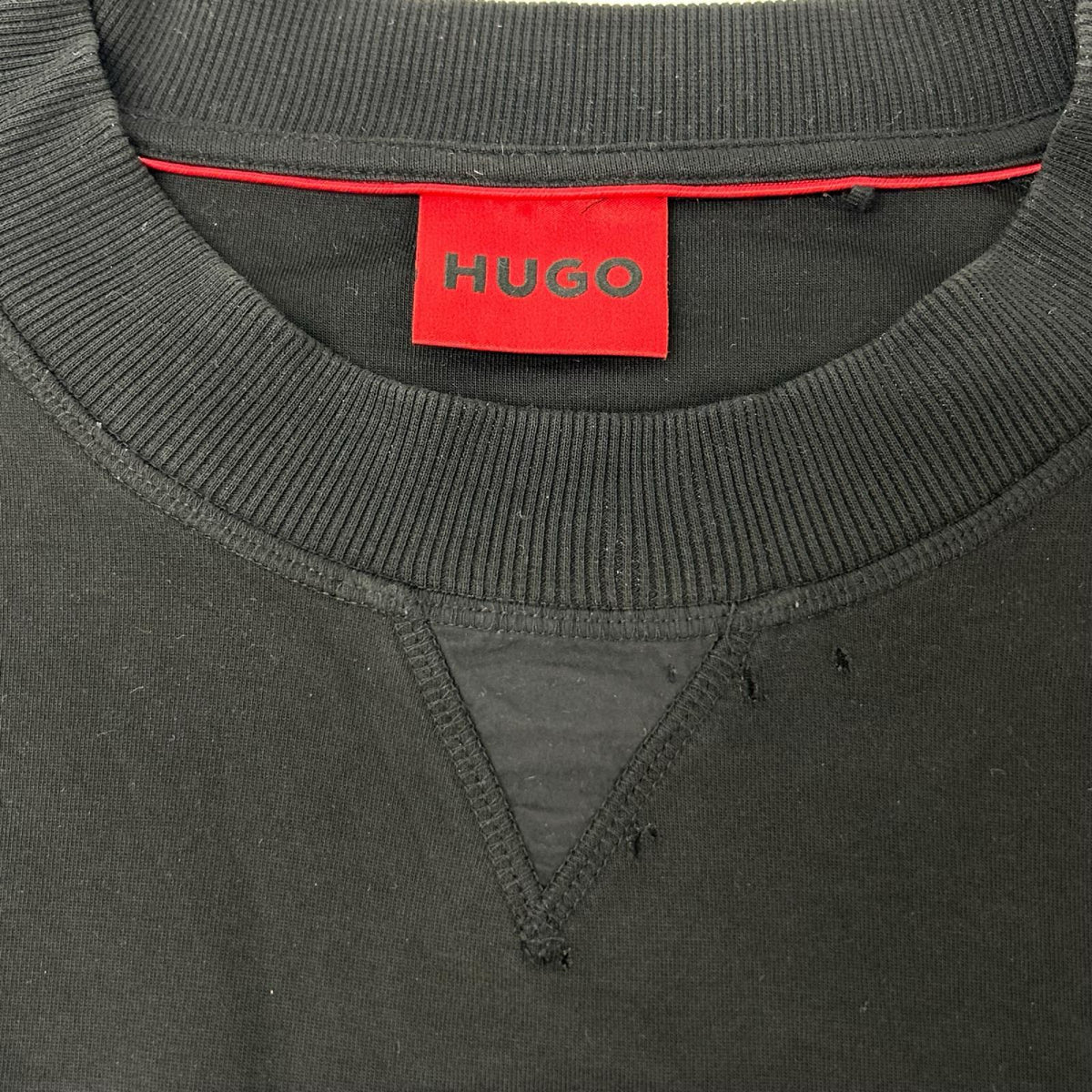 HUGOBOSS ヒューゴボス 10230399 ブラック Diombo ロゴ スウェットトレーナー トップス