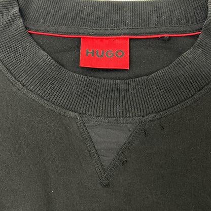 HUGOBOSS ヒューゴボス 10230399 ブラック Diombo ロゴ スウェットトレーナー トップス