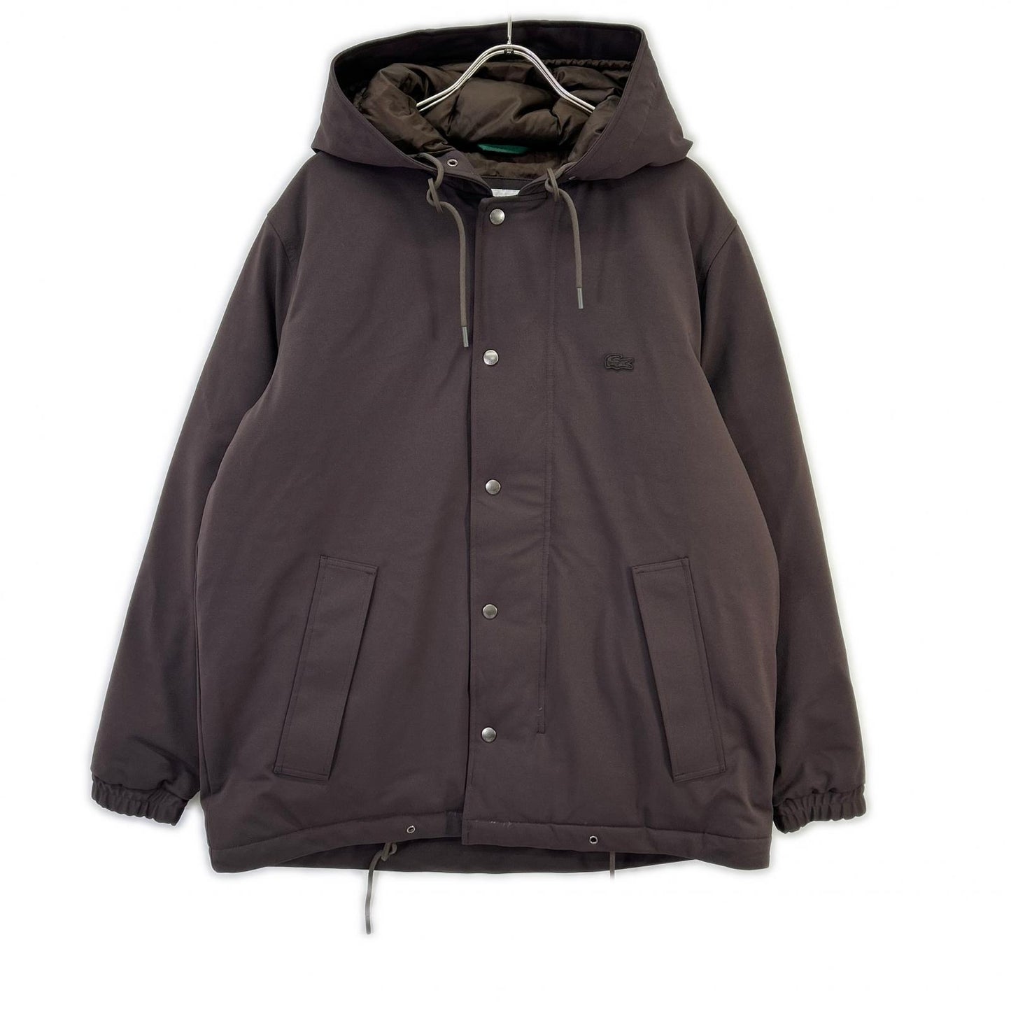 Lacoste ラコステ BH021J ブラウン 耐水透湿ピケダウンジャケット ジャケット