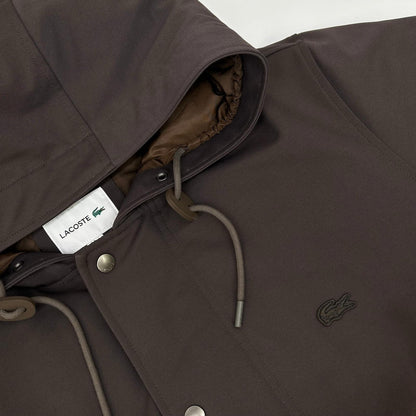 Lacoste ラコステ BH021J ブラウン 耐水透湿ピケダウンジャケット ジャケット