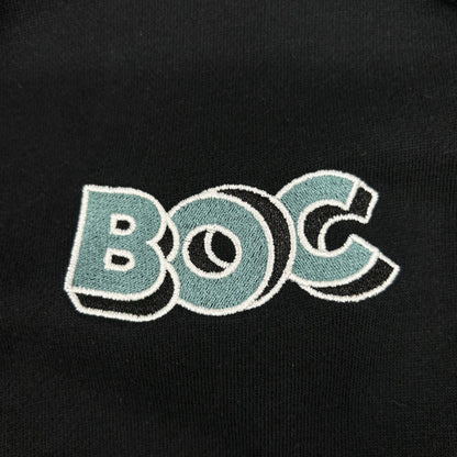 ﾌﾞﾗｯｸ BOC Logo Hoodie ｽｳｪｯﾄ ﾊﾟｰｶｰ トップス M メンズ
