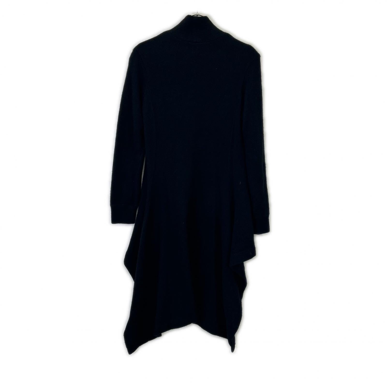 REGULATION Yohji Yamamoto Regulation Yohji Yamamoto 黑色 FB-T51-111 羊毛×羊绒 不对称针织连衣裙 连衣裙