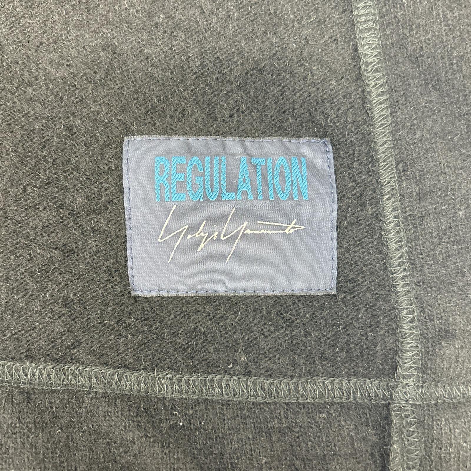 REGULATION Yohji Yamamoto Regulation Yohji Yamamoto 黑色 FB-T51-111 羊毛×羊绒 不对称针织连衣裙 连衣裙