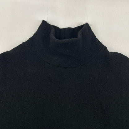 REGULATION Yohji Yamamoto レギュレーション ヨウジヤマモト ブラック FB-T51-111 ウール×カシミヤ アシンメトリーニットワンピース ワンピース