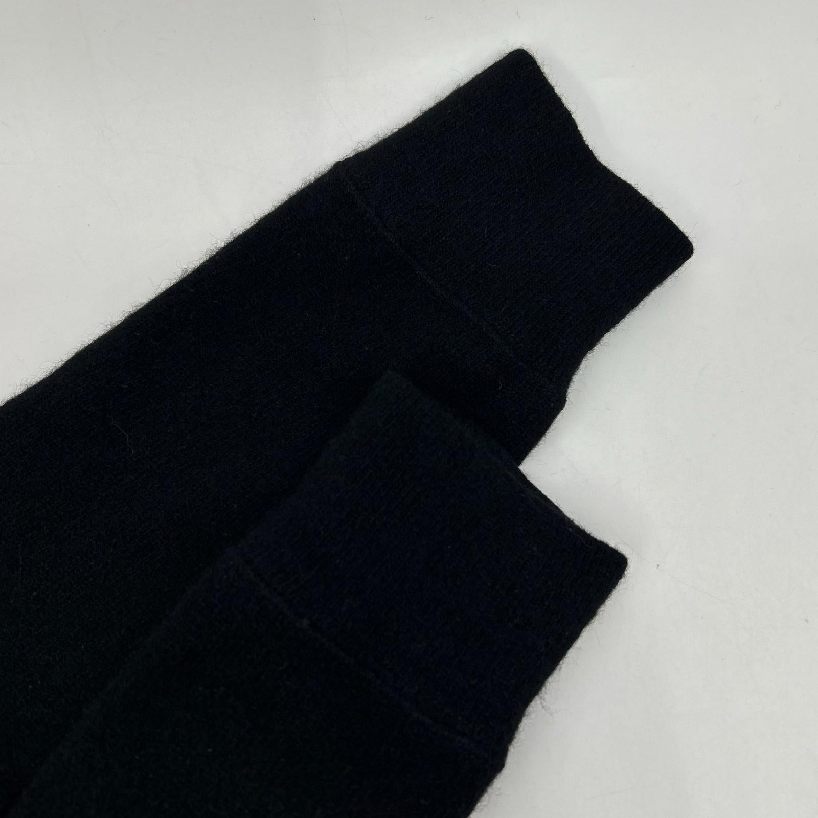REGULATION Yohji Yamamoto Regulation Yohji Yamamoto 黑色 FB-T51-111 羊毛×羊绒 不对称针织连衣裙 连衣裙